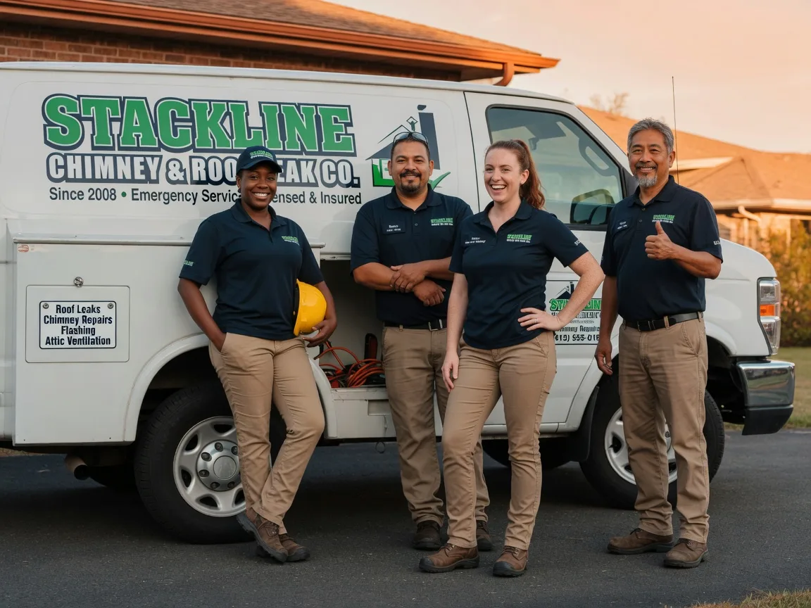 Chimney flashing repair company in Hartford, AR